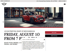 Tablet Screenshot of minimarkham.ca